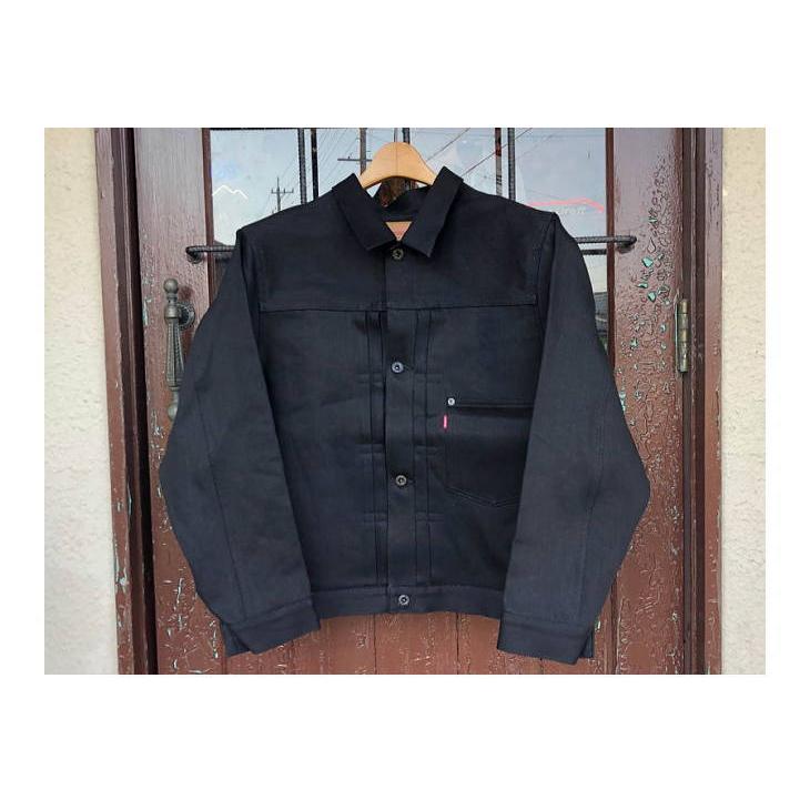 CUSHMAN（クッシュマン） 13.5oz ブラックデニムファーストモデル