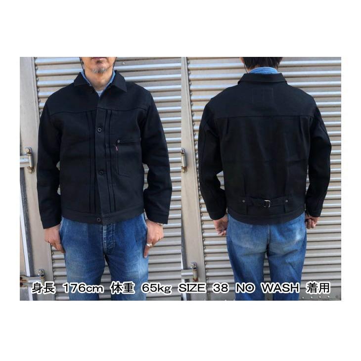 CUSHMAN（クッシュマン） 13.5oz ブラックデニムファーストモデル