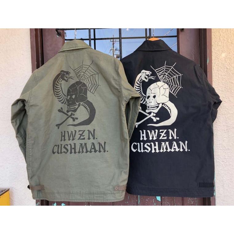 CUSHMAN（クッシュマン） A-2 デッキジャケット(CUSHMAN×HWZN） メンズ