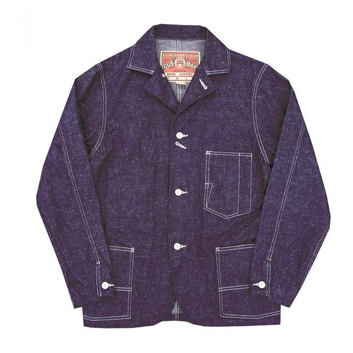 CUSHMAN クッシュマン 10oz デニムカバーオール メンズ CUSHMAN クッシュマン 10oz デニムカバーオール メンズ