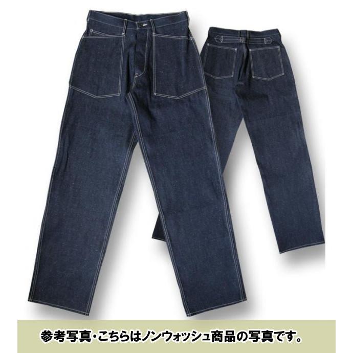 クッシュマン　40'S デニムユーティリティベイカーパンツ　32インチ CUSHMAN（クッシュマン） 【CUSHMAN】40's 10ozデニム ベーカーパンツ