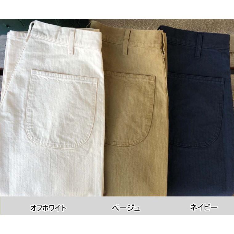 CUSHMAN（クッシュマン） ヘリンボーンマリンパンツ メンズ レディース