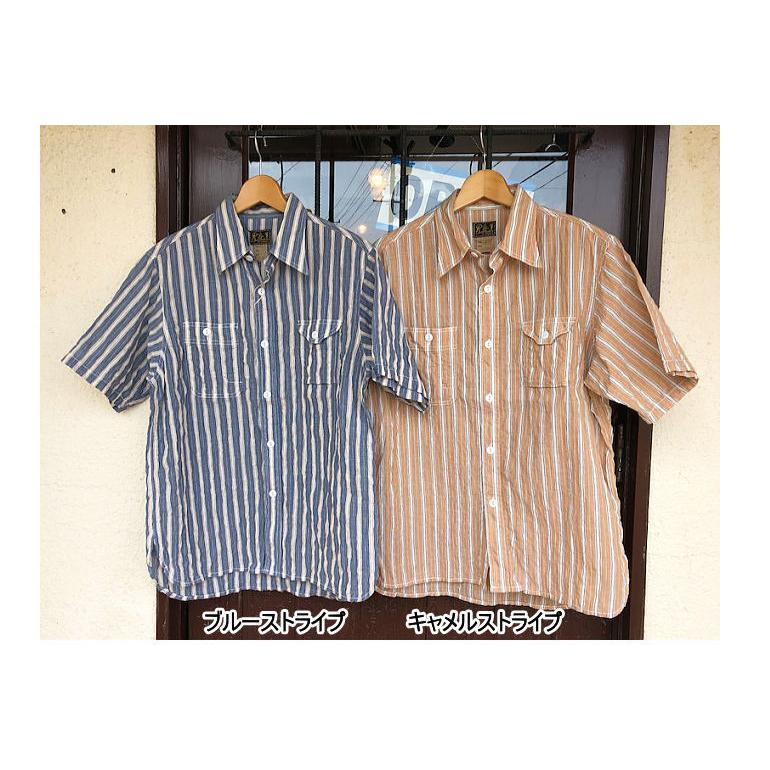 CUSHMAN（クッシュマン） ストライプワークシャツ メンズ レディース 
