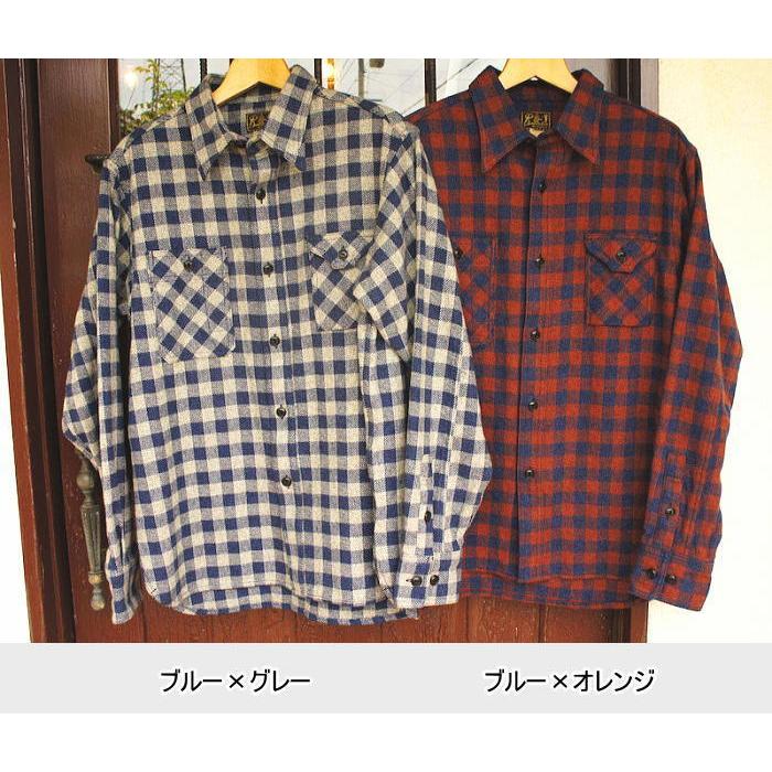 CUSHMAN ヘリンボーンワークシャツメンズ＆レディース 長袖シャツ新品未使用 CUSHMAN ヘリンボーンワークシャツメンズ＆レディース 長袖シャツ新品