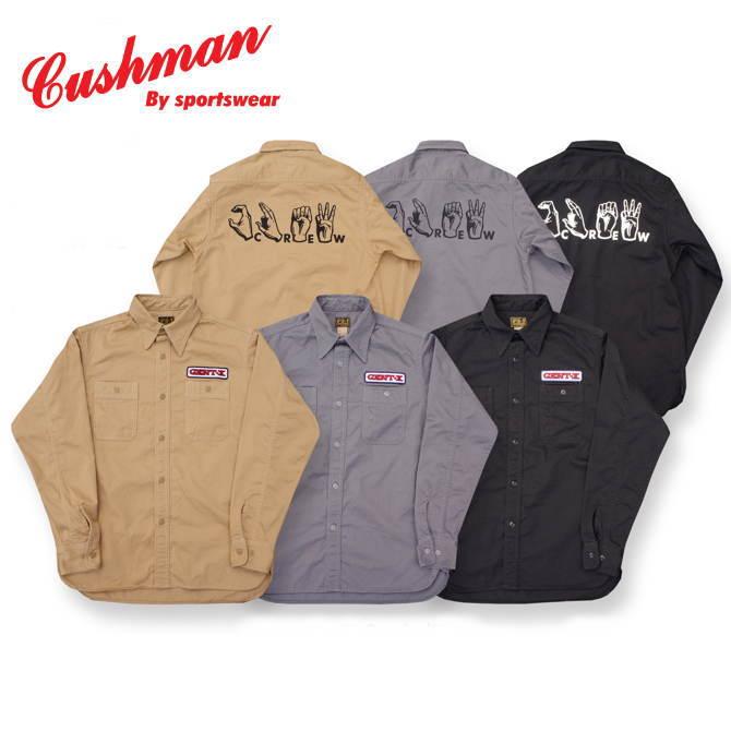 CUSHMAN（クッシュマン） コットンサテンワークシャツ - GENT−X