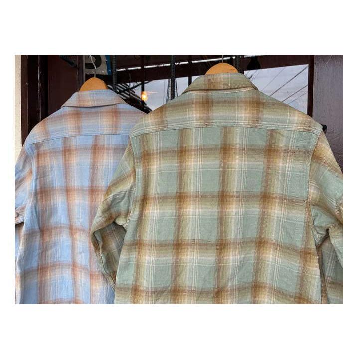 CUSHMAN（クッシュマン） スラブチェックワークシャツ 長袖シャツ