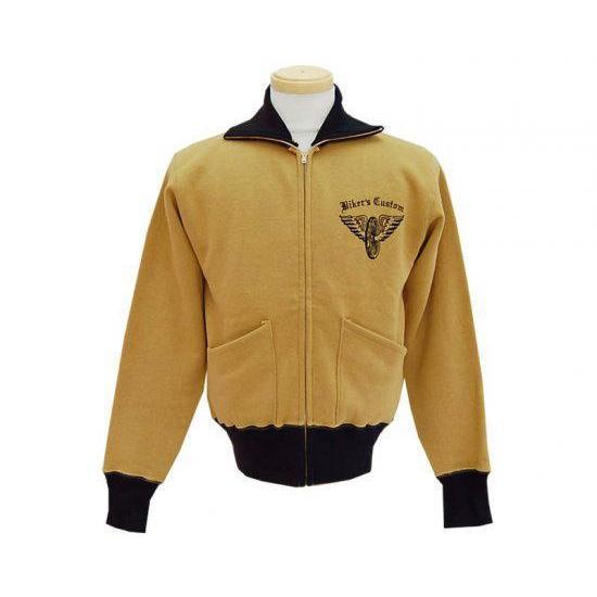 CUSHMAN クッシュマンフルジップ・タートルスウェット (BIKER'S CUSHMAN クッシュマンフルジップ・タートルスウェット (BIKER'S