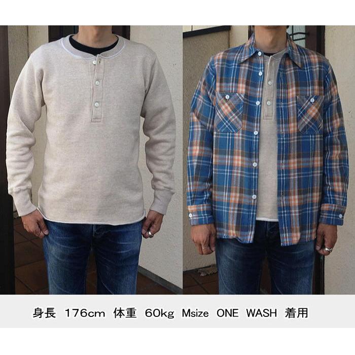 CUSHMAN（クッシュマン） 20s スウェット ヘンリー アンダーウェア