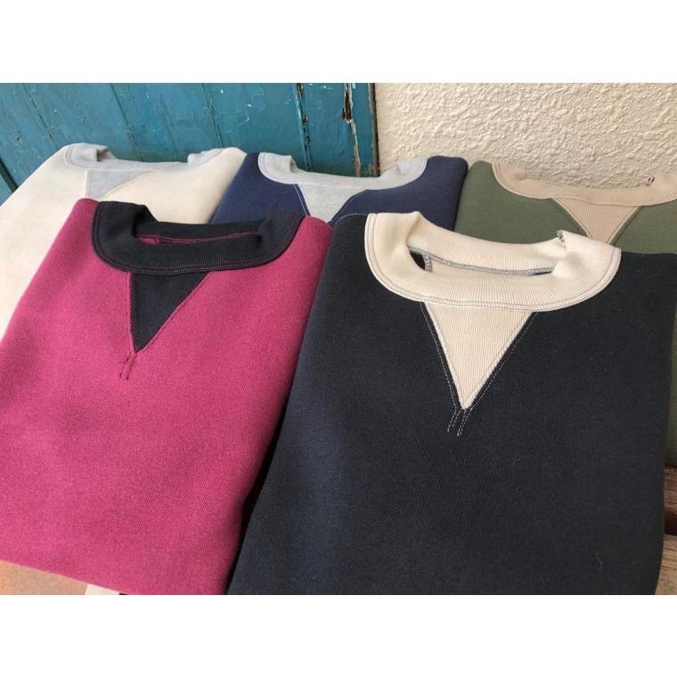 CUSHMAN（クッシュマン） セットイン ツートンスウェット コットン100