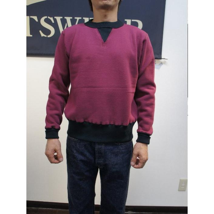 CUSHMAN（クッシュマン） セットイン ツートンスウェット コットン100