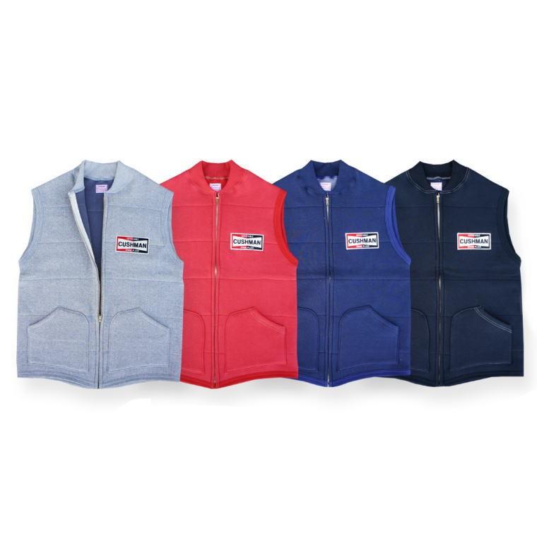 CUSHMAN（クッシュマン） インナーワッフルスウェットレーシングベスト 