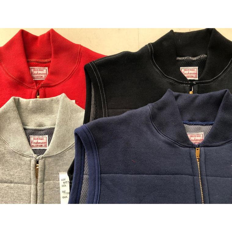 CUSHMAN（クッシュマン） インナーワッフルスウェットレーシングベスト 