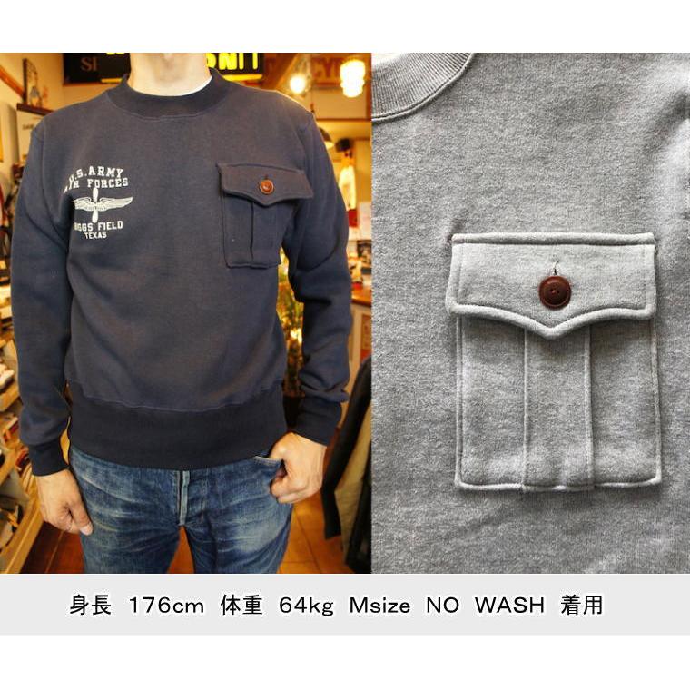 CUSHMAN（クッシュマン） ワンポケットスウェット（U．S．ARMY