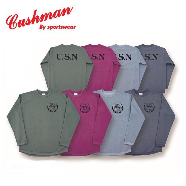 CUSHMAN クッシュマン パイルスウェットTEE (502 USN) 長袖T CUSHMAN クッシュマン パイルスウェットTEE (502 USN) 長袖T