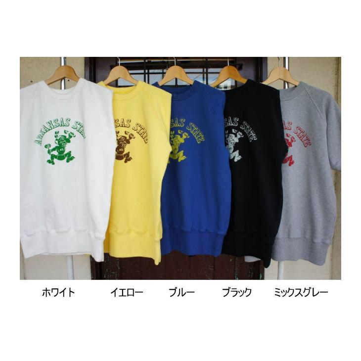 CUSHMAN クッシュマン ミニパイル半袖スウェットTee 半袖T CUSHMAN クッシュマン ミニパイル半袖スウェットTee 半袖T