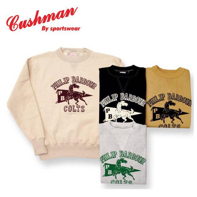 CUSHMAN（クッシュマン） クッシュマンセットインスリーブスウェット 