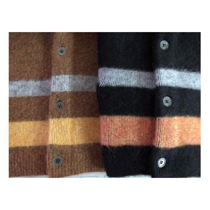 クッシュマン モヘアカーディガン wool25％ mohair25％ nylon30％ acrylec20％ CUSHMAN メンズ レディース アメカジ 日本製 27150_3