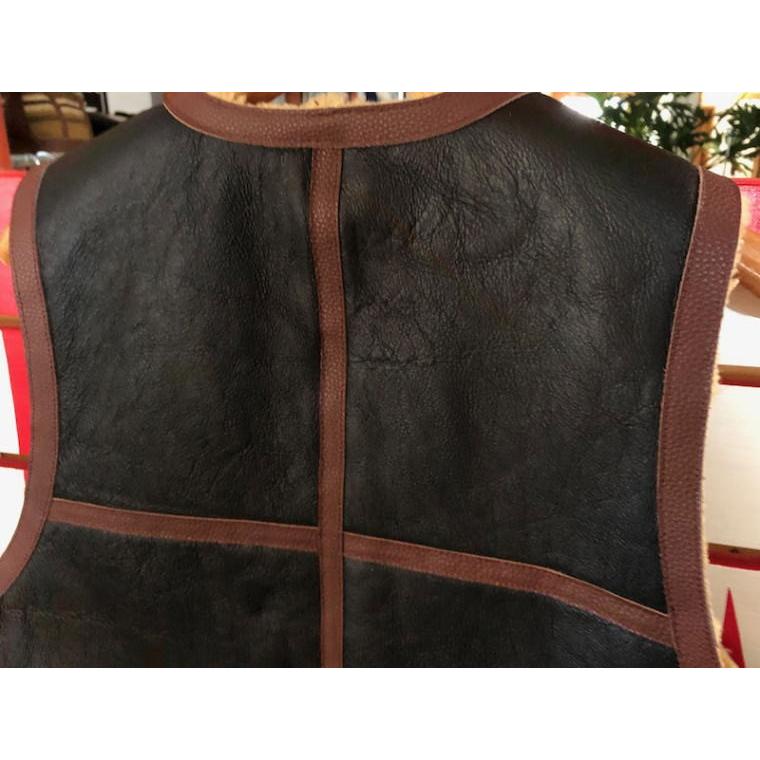 CUSHMAN クッシュマン リバーシブルC-3 ベスト Sheep × Cow Hide CUSHMAN クッシュマン リバーシブルC-3 ベスト Sheep × Cow Hide