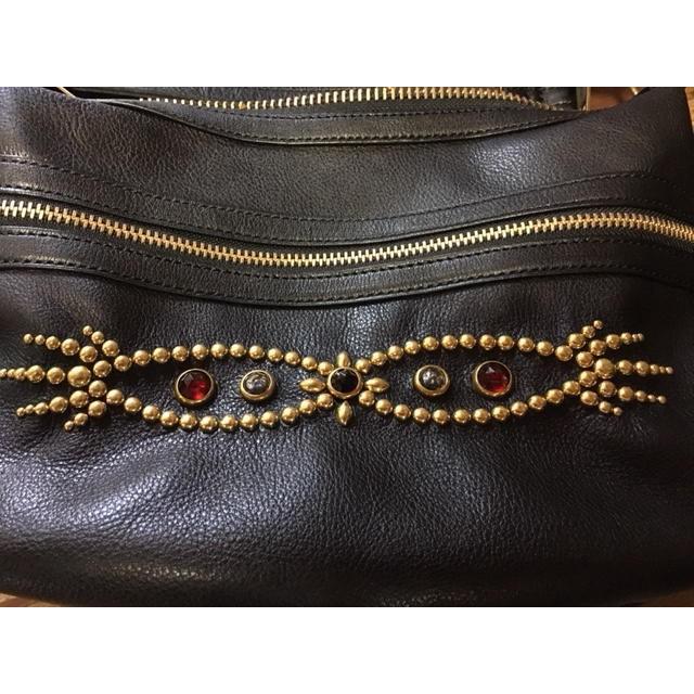 CUSHMAN（クッシュマン） 【CUSHMAN】スタッズ付き レザーショルダー