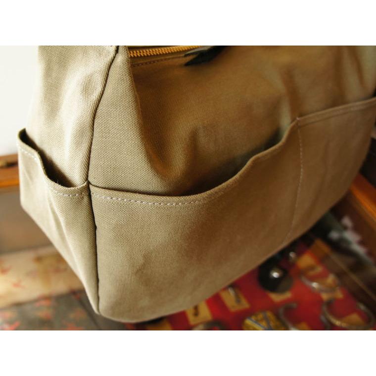 CUSHMAN（クッシュマン） キャンバスメッセンジャーバッグ コットン100