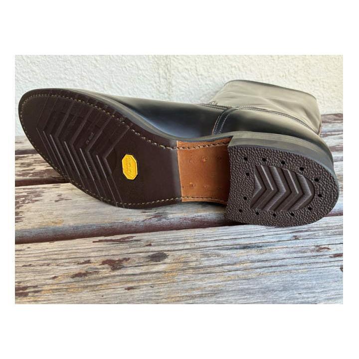 クッシュマン GLASS LEATHER ENGINEER BOOTS  Cow Hide グラスレザーエンジニアブーツ　CUSHMAN ブーツ 靴 革 アメカジ 日本製 29383の画像