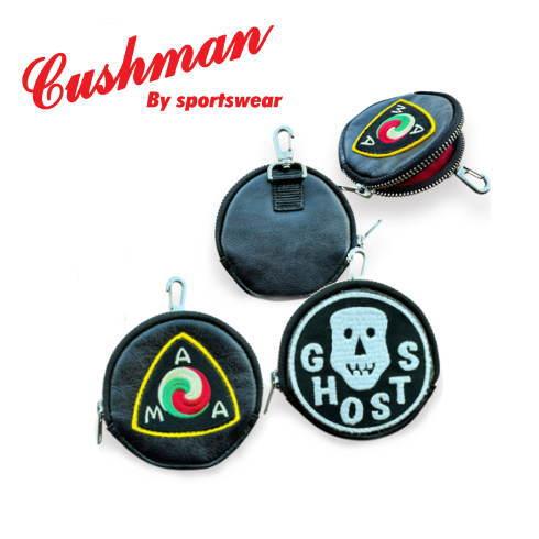 CUSHMAN（クッシュマン） レザーラウンドポーチ カウハイド メンズ