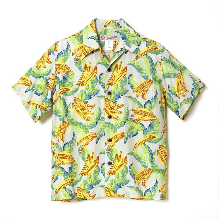 MAKANA LEI（マカナレイ） HULA KEIKI BANANA バナナ柄 アロハシャツ