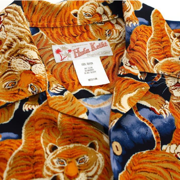 MAKANA LEI（マカナレイ） HULA KEIKI 100 tigers 3 百虎3長袖アロハ