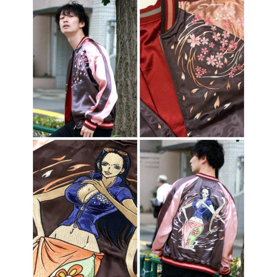 新品未使用　グラニフ　ワンピース　ONE PIECE スカジャン　Ｌサイズ ワンピース ニコ・ロビン刺繍スカジャン ONE PIECE × Switch Planning