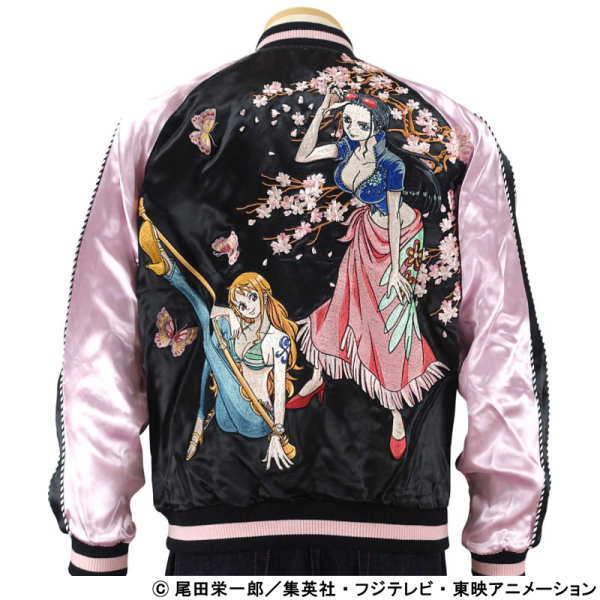 ONE PIECE × Switch Planning ナミ・ロビン刺繍スカジャン TEN STRIKE