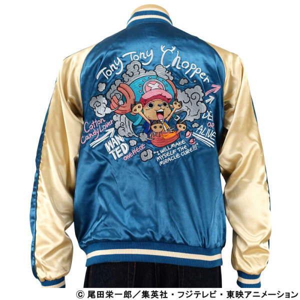 ONE PIECE × Switch Planning ルフィ手配書刺繍スカジャン TEN STRIKE