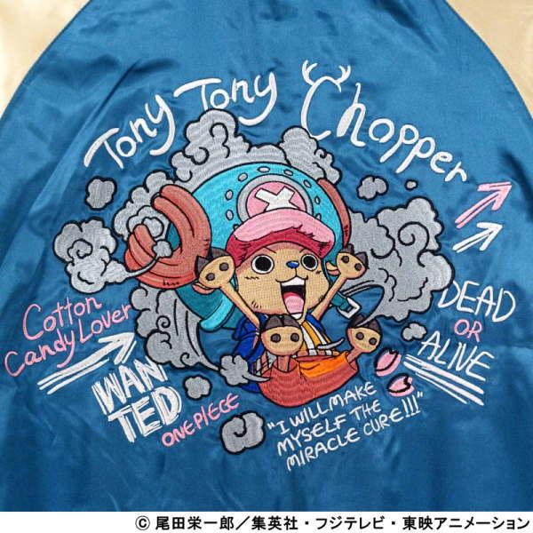 ONE PIECE × Switch Planning ルフィ手配書刺繍スカジャン TEN STRIKE
