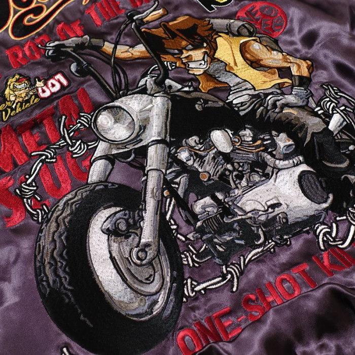 SNK MS-HOTRODスカジャン リバーシブル SNK× Switch planning SNKJ-002