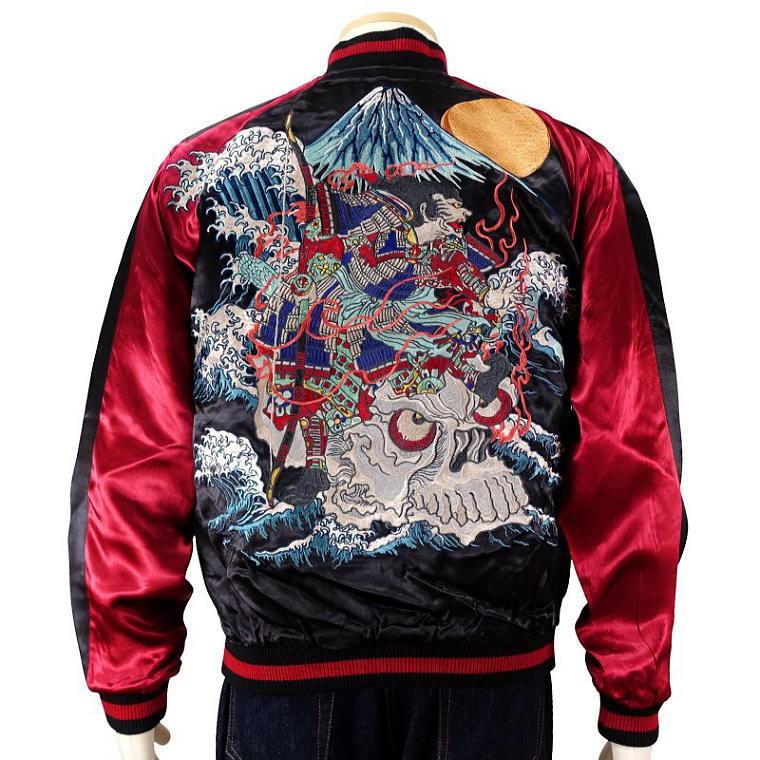 されこうべと和漢刺繍スカジャン メンズ 花旅楽団 Script メンズ レディース スカジャン クッシュマンなどを中心に 和柄やアメカジなどこだわりのアイテムをご用意 横浜agogo Ssj 039 されこうべと和漢刺繍スカジャン Ssj 039 Agogo 和柄 ファッション リバーシブル