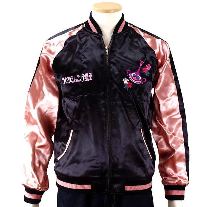 ハクション大魔王刺繍スカジャン タツノコプロ×Switch Planning 花旅