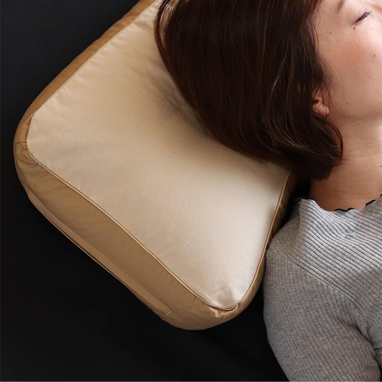 枕 まくら そばがら そば枕 横向き いびき軽減 テレビ寝 テレビ枕 かため 高め 首筋フィット加工 防虫 日本製 | ブランド登録なし | 14