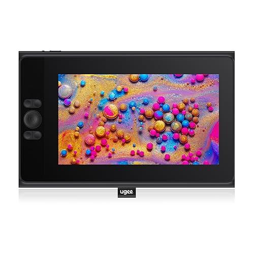 UGEE 液タブ UE12 液晶ペンタブレット 11.6インチ ショートカットキー8個 充電不要スタイラスペン 8192レベル筆圧 ±60°傾き検知