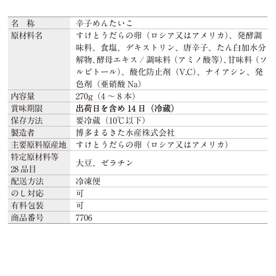 明太子 辛子明太子 博多あごおとし 270g お取り寄せグルメ 博多まるきた水産 明太子 からし明太子 博多明太子 ご飯のお供 お取り寄せ｜agootoshi｜14