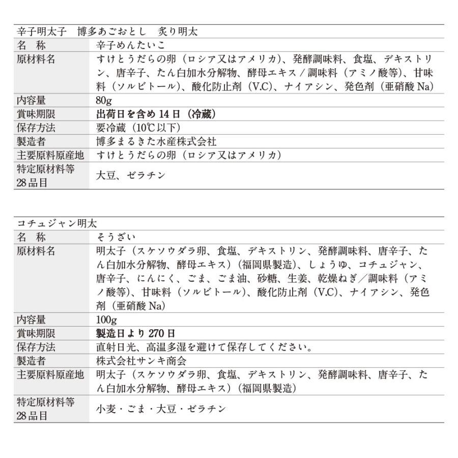 明太子 ご飯のすすむ詰合せ ご飯のお供 詰め合わせ ギフト 福岡 博多 セット まるきた水産 あごおとし からし明太子 辛子めんたいこ | 博多あごおとし | 12