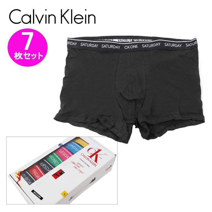 カルバンクライン パンツ 7枚セット Nb2318 Calvin Klein Ck 7 Days Of The Week 7 Trunks Cotton Stretch ローライズ ボクサー メンズ Ab ブランド Ab アゴラショッピングyahoo 店 通販 Yahoo ショッピング