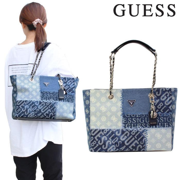 ホワイト系大人気新作guess のバッグ青と白のセット ハンドバッグ レディースホワイト系 15 755 Ugel03 Tno Gob Pe