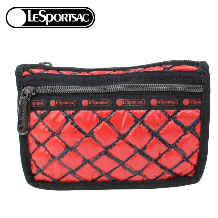 スーパーセール】数量限定 【ネコポス可】 レスポートサック ポーチ 2711 G445 HUG ME ROUGE LeSportsac ab