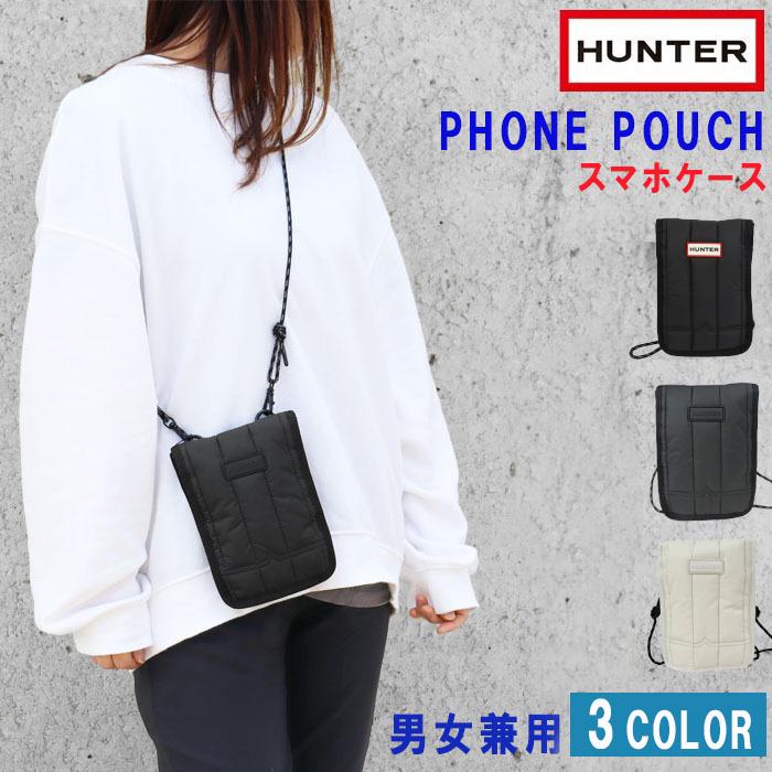 ハンター HUNTER バッグ UBP1164KBM U PUFFER INTREPID PHONE POUCH ショルダー ポーチ スマホ