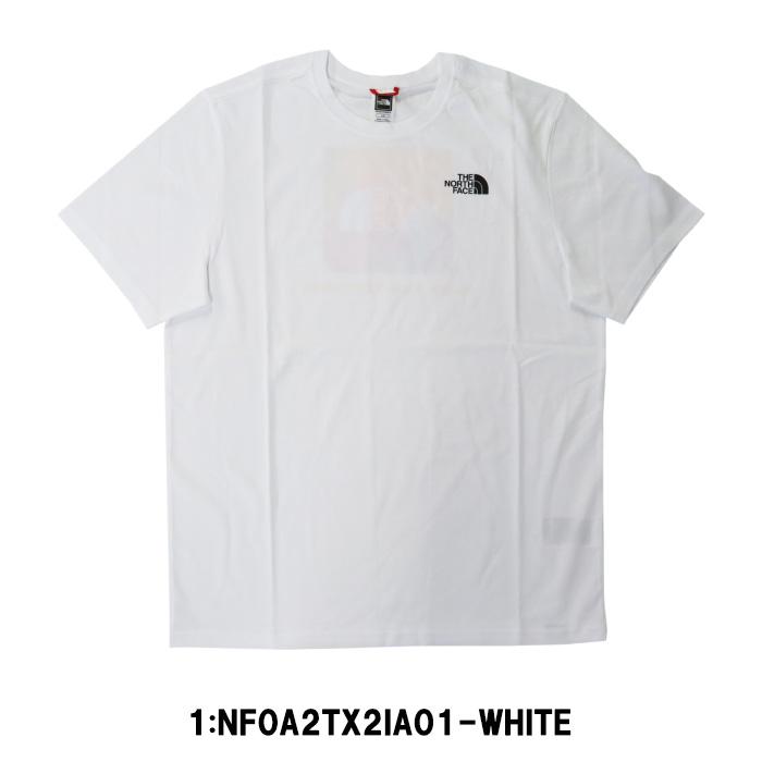 ノースフェイス NF0A2TX2I A01 Tシャツ 半袖  THE NORTH FACE ホワイト ロゴ 半そでTシャツ ザ ノースフェイス ab-569600｜agora-store｜02