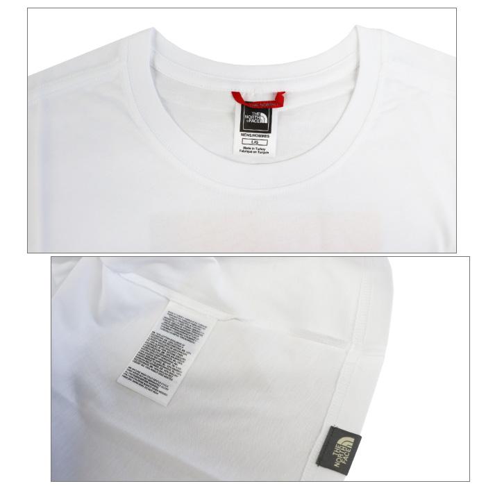 ノースフェイス NF0A2TX2I A01 Tシャツ 半袖  THE NORTH FACE ホワイト ロゴ 半そでTシャツ ザ ノースフェイス ab-569600｜agora-store｜05