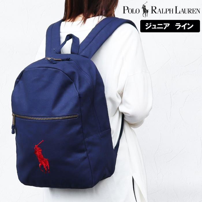 ポロ ラルフローレン ジュニア バッグ リュック ネイビー 9AR071 