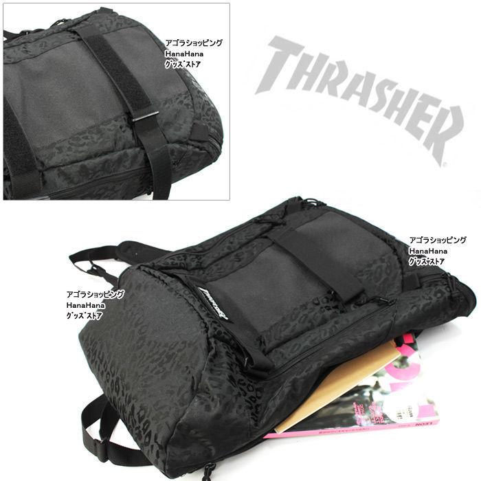 Thrasher バッグ Thrjq 9800 スラッシャー リュック 豹柄 ボードバック