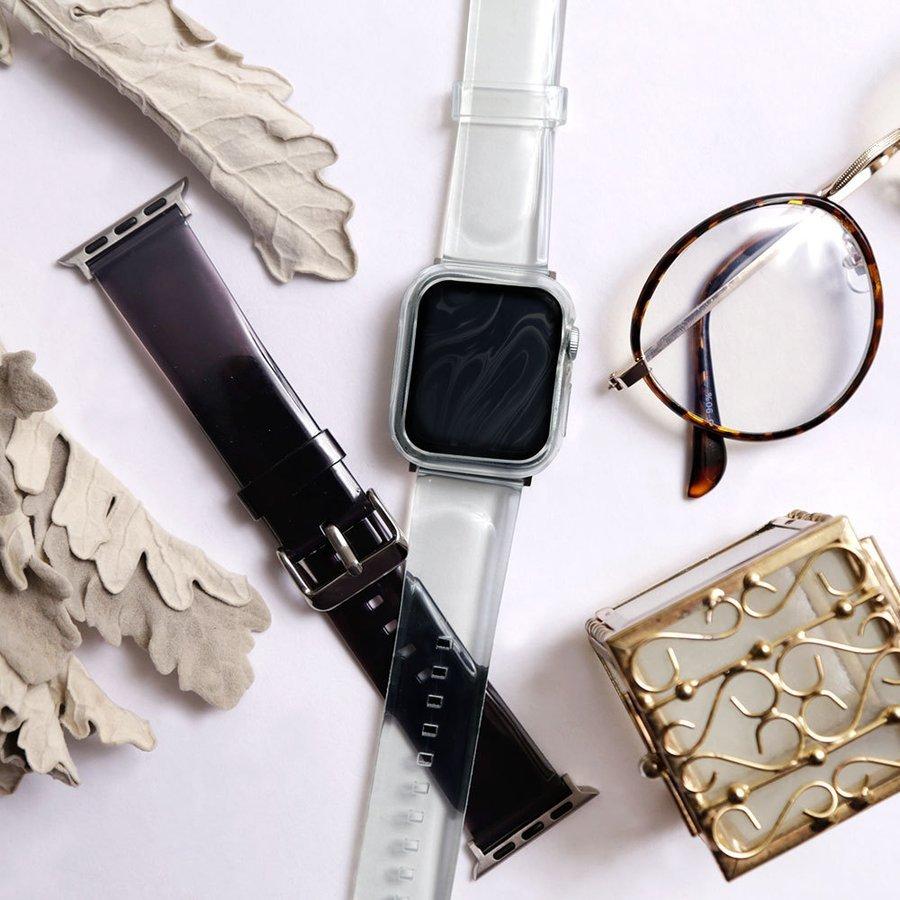アップルウォッチ用44mm40mm カスタムカバーベルトセット⚫︎ Apple Watch - 40mm44mm⚫︎アップルウォッチ用⚫︎カスタムカバー