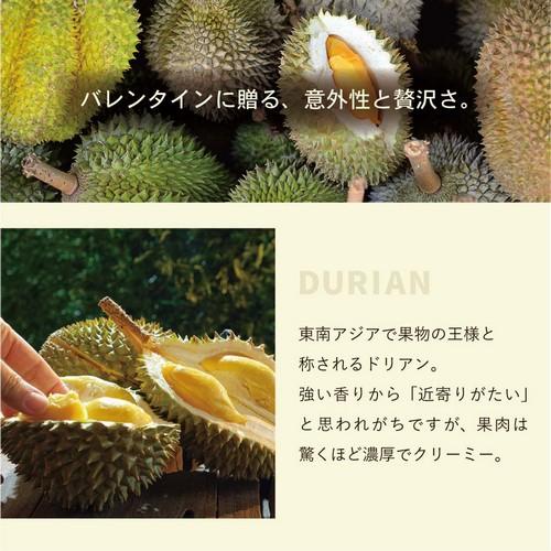 植物油脂不使用 ドリアンチョコレート 5枚入り タイ産ドリアン使用