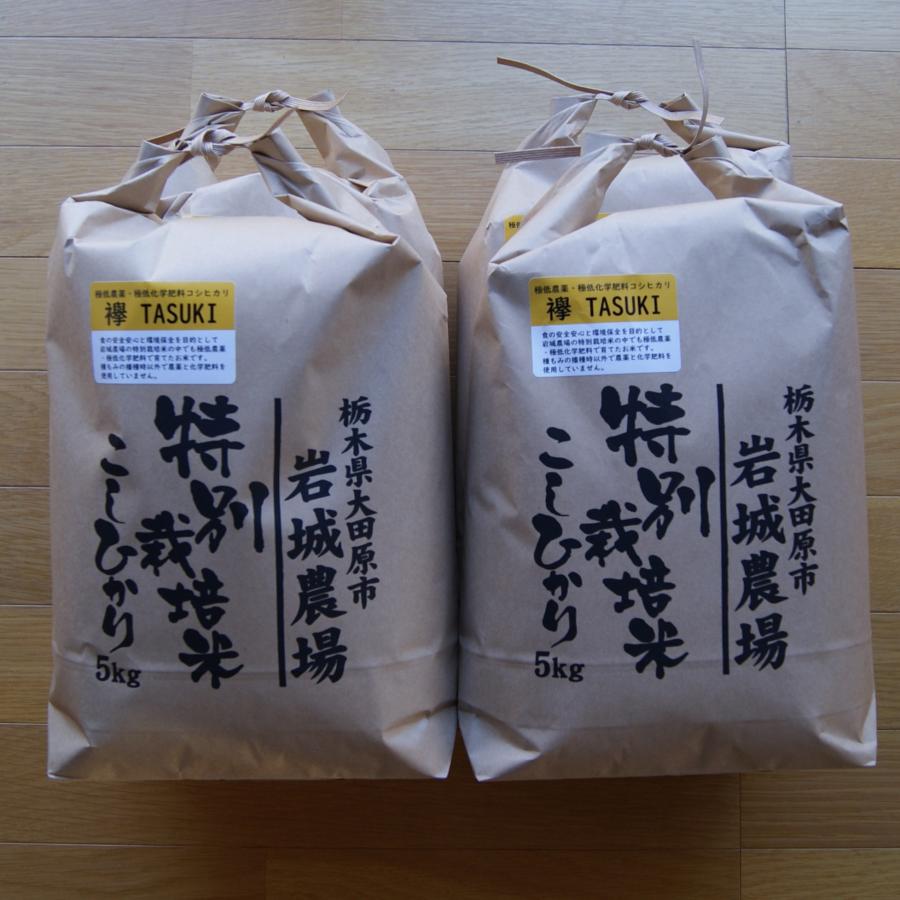 お米20kg】農薬・化学肥料 不使用 コシヒカリ 2025年産（5kg×4